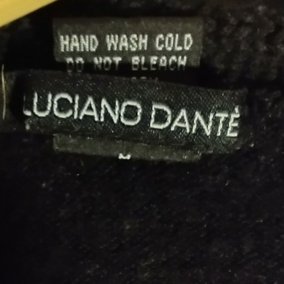 90's Y2K Luciano Dante Vintage Retro Bell Sleeve Cardigan Black Fairy Grunge M - Picture 7 of 10